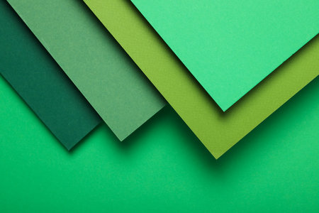 Mockup, abstraction, colorful colored paper, top viewの写真素材