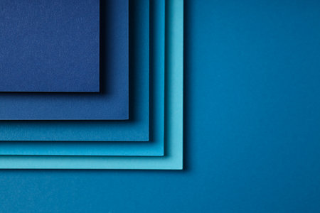 Mockup, abstraction, colorful colored paper, top viewの写真素材