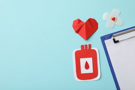 Blood donation, concept of awareness and donationの写真素材