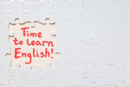 Learning English language, concept of learning languageの写真素材