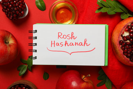 Rosh hashanah - jewish New Year holiday conceptの写真素材