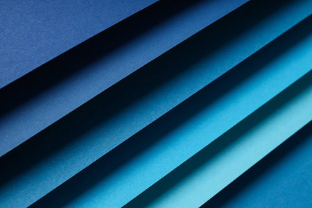 Mockup, abstraction, colorful colored paper, top viewの写真素材