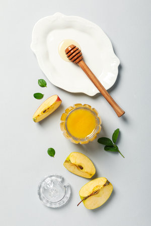 Rosh hashanah - jewish New Year holiday conceptの写真素材