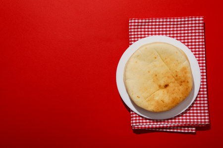 Tasty bakery food concept - delicious Pita, food for making in home