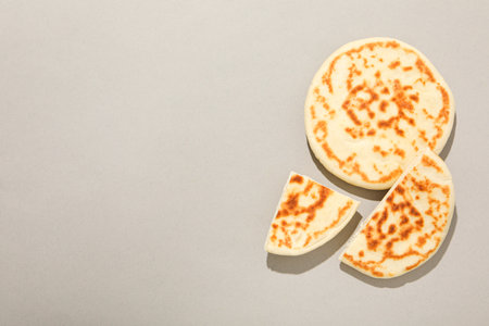 Tasty bakery food concept - delicious Pita, food for making in home