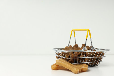 Tasty and delicious food for pet, pet accessoriesの写真素材