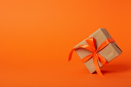 Autumn and fall season, fall season gift and present conceptの写真素材