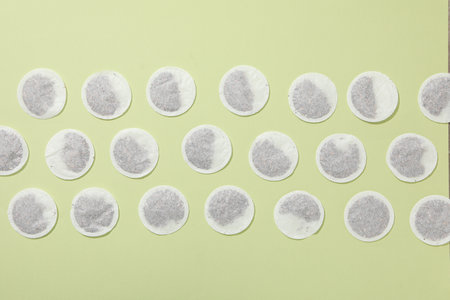 Concept of hot drink - tea and tea bag