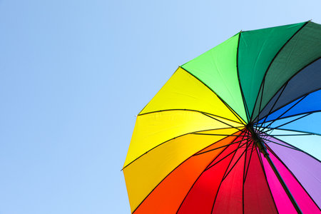 The main attribute in rainy weather - umbrellaの写真素材