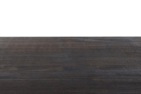 PNG, dark brown wooden surface, isolated on white background