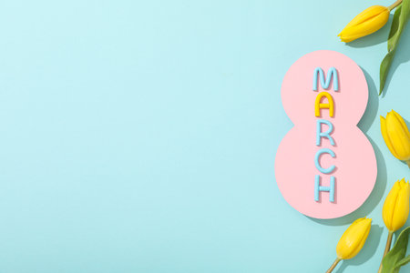 Paper cut number eight with fresh tjuspansの写真素材