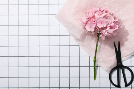 A bouquet of fresh flowers on a white background.
