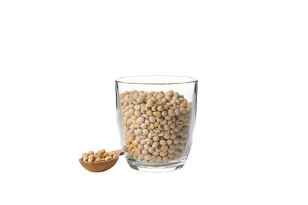PNG, Soy beans, isolated on white backgroundの写真素材