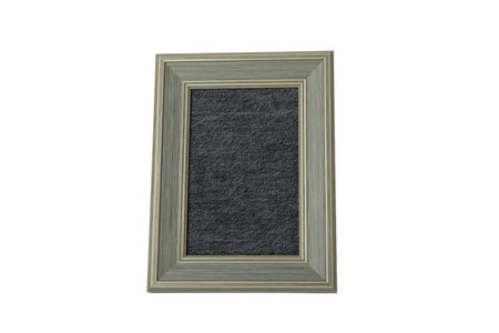 PNG, Handmade wooden photo frame, isolated on white background