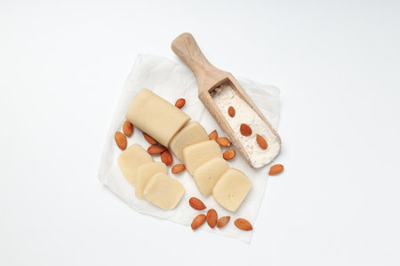 Marzipan, concept of tasty and delicious sweet foodの写真素材