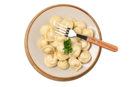 PNG, Dumplings, tasty food, isolated on white backgroundの写真素材