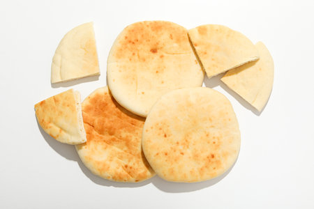Tasty bakery food concept - delicious Pita, food for making in home
