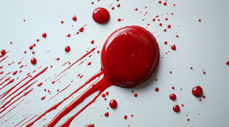 Blood Donor Month, blood, created using Generative AI technology.の素材