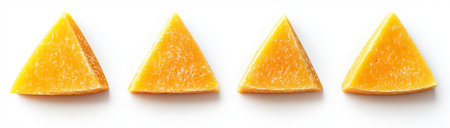 Cheese, on the table, created by Generative AI technology.の素材