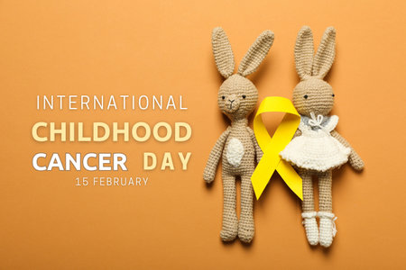 Childhood Cancer Day, a toy powered by Generative AI.の写真素材