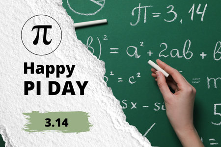 School blackboard on green background, side view.の写真素材