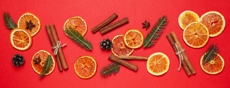 Dried orange, concept of delicious dried fruitの写真素材