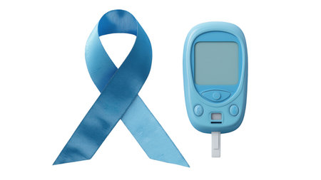 Diabetes awareness and prevention symbols, created AI, PNGの写真素材