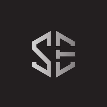 Letter S and B logo modern vector designのイラスト素材