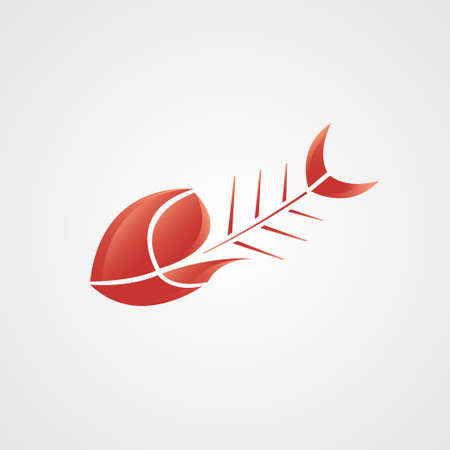 Blue Swan flat illustration vector designのイラスト素材