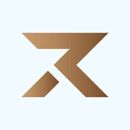 Letter R  design illustration templateのイラスト素材