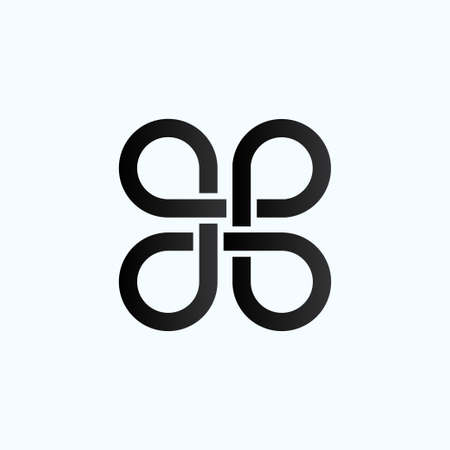 Circle square Abstract  vector design conceptのイラスト素材