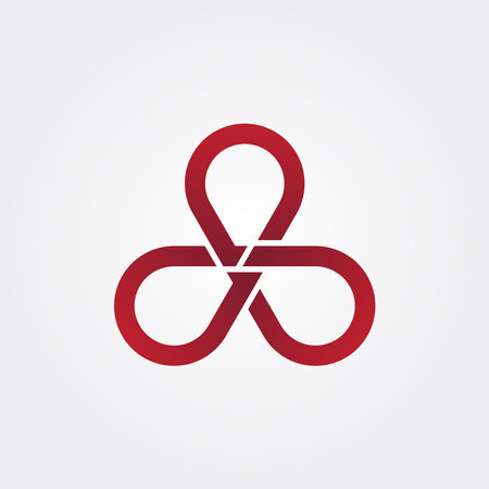 Letter F square vector design illustrationsのイラスト素材