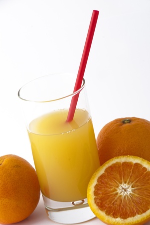 Orange juiceの写真素材
