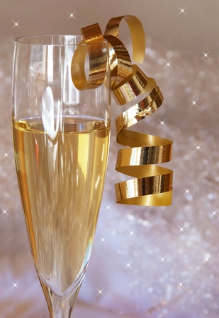 Champagne glassの写真素材