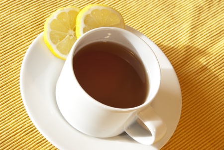 Tea cupの写真素材