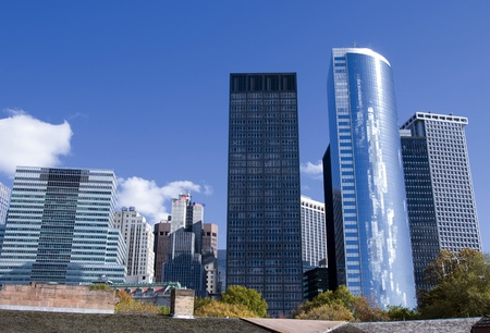 New York skycrapersの写真素材
