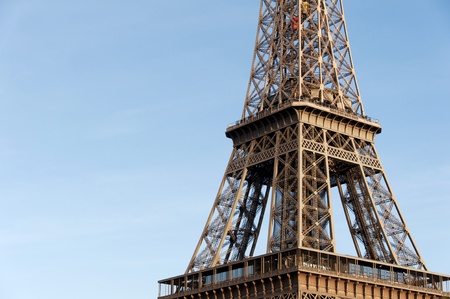 The famous tour eiffel in Paris - France
