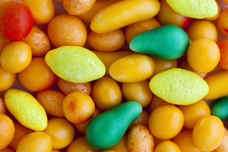 Many colorful sugar candy - texture theme