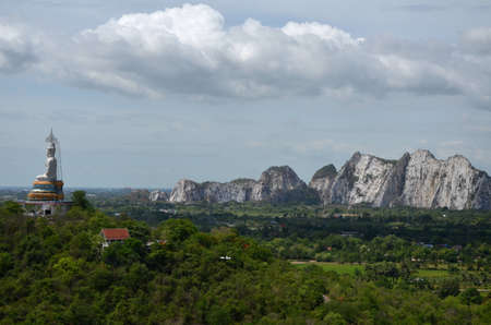 A replica of Buddhaの写真素材
