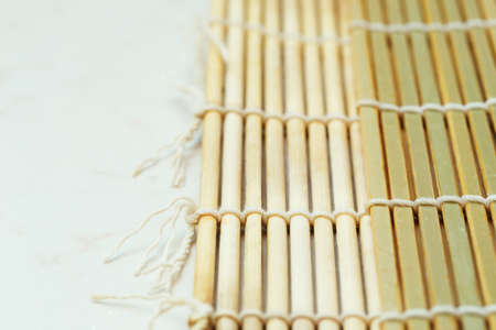 Bamboo mat two sideの写真素材