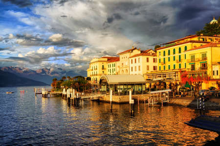 Bellagio, Lake Como, Italyの写真素材