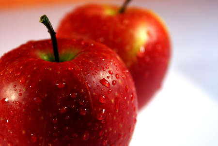 Red aplleの写真素材