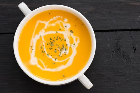 pumpkin soupの写真素材