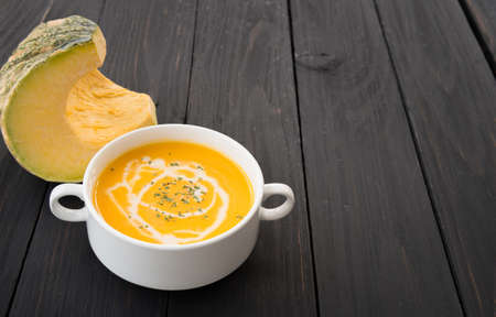 pumpkin soupの写真素材
