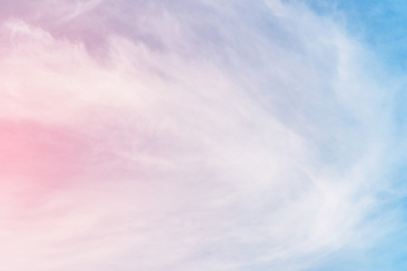cloud background with a pastel colored gradientの写真素材