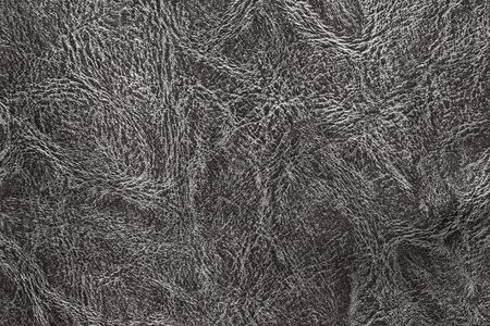 abstract black leather texture backgroundの写真素材