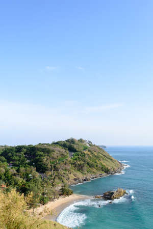 Phuket view at Promthep cape, Phuket, Thailandの写真素材