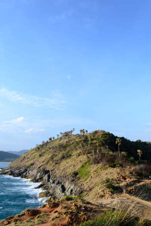 Phuket view at Promthep cape, Phuket, Thailandの写真素材