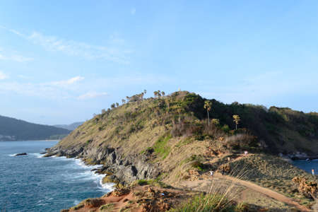 Phuket view at Promthep cape, Phuket, Thailandの写真素材
