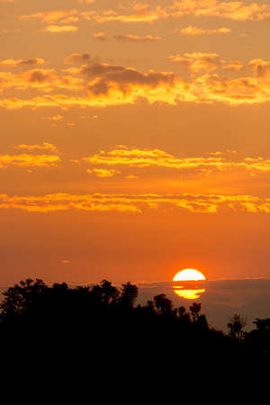 Sunrise in the morningの写真素材